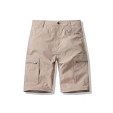 American Workwear Zipper Shorts High Street Fashion Outer Wear Loose Breeches